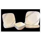 LR - Corelle Vitrelle Square Dinnerware Set