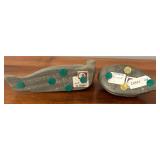 LR - Seal and Duck Hand Carved Inuit Stone Carvings