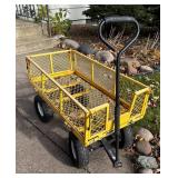 G - Yardworks Metal Utility Cart