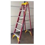 G - Werner FS206 6-Foot Fiberglass Step Ladder 225 lb Capacity