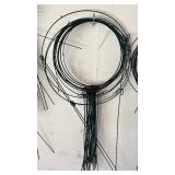 G - Collection of Metal Gardening Plant Stands and Supports