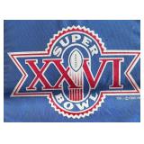 G - Vintage Super Bowl XXVI Seat Pad Cushion