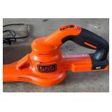 G - Black+Decker 40V LSW40 Cordless Leaf Blower with Charger and Battery