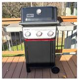BY - Weber Spirit 3-Burner Gas Grill with Side Shelves