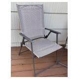 BY - Pair of Folding Patio Chairs