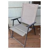 BY - Pair of Folding Patio Chairs