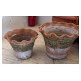 G - Variety of Planter Pots Assorted Styles and Sizes