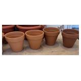G - Variety of Planter Pots Assorted Styles and Sizes