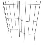 G - Pair of Metal Garden Plant Supports