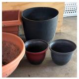 G - Collection of Assorted Planter Pots