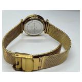 Skagen Denmark Gold-Tone Stainless Steel Quartz Watch