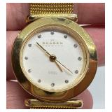 Skagen Denmark Gold-Tone Stainless Steel Quartz Watch