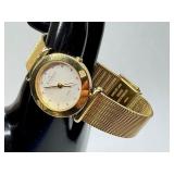 Skagen Denmark Gold-Tone Stainless Steel Quartz Watch