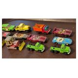 Lot of 12 PlayArt Toy Cars - Restoration Needed