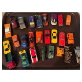 Lot of Diecast Toy Cars and Trucks Including Hot Wheels Mixed Brands
