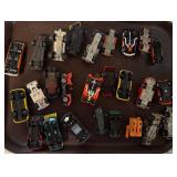 Lot of Diecast Toy Cars and Trucks Including Hot Wheels Mixed Brands