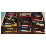 Lot of 12 Hot Wheels Branded Hauler Semi Trucks