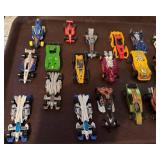 Lot of Loose Toy Race Cars