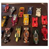 Lot of Loose Toy Race Cars