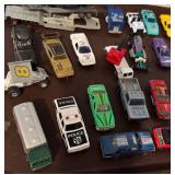 Collection of Vintage Diecast Toy Cars and Vehicles Mixed Brands