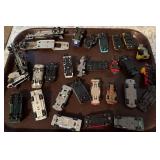 Collection of Vintage Diecast Toy Cars and Vehicles Mixed Brands