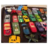 Large Lot of Assorted Diecast Toy Cars, Motorcycles, Trucks, and Aircraft
