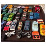 Large Lot of Assorted Diecast Toy Cars, Motorcycles, Trucks, and Aircraft