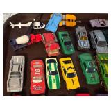 Large Lot of Assorted Diecast Toy Cars, Motorcycles, Trucks, and Aircraft
