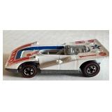 1973 Hot Wheels Redline Steam Roller Diecast Car - White, Vintage