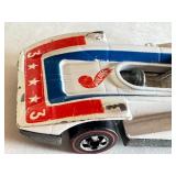 1973 Hot Wheels Redline Steam Roller Diecast Car - White, Vintage