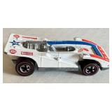 1973 Hot Wheels Redline Steam Roller Diecast Car - White, Vintage