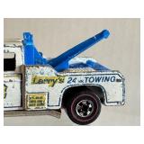 Set of 3 Vintage Hot Wheels Red Line Diecast Trucks Ramblin Wrecker and American Tipper Blue and Red