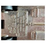 Set of 3 Vintage Hot Wheels Red Line Diecast Trucks Ramblin Wrecker and American Tipper Blue and Red