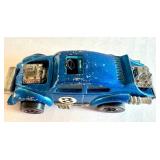Vintage 1970 Hot Wheels Redline Evil Weevil in Metallic Blue