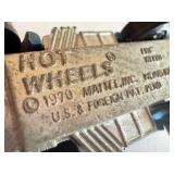 Vintage 1970 Hot Wheels Redline Evil Weevil in Metallic Blue