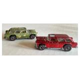 Pair of Vintage Hot Wheels Redlines Classic Nomad Cars