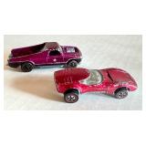 Pair of Vintage Hot Wheels Redlines Torero and Seaside Diecast Cars