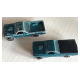 Set of 2 Vintage 1967 Hot Wheels Redline Custom Fleetside Trucks