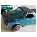 Set of 2 Vintage 1967 Hot Wheels Redline Custom Fleetside Trucks