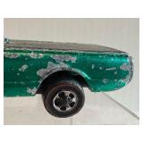 Vintage 1968 Redline Hot Wheels Custom Fleetside Green with Black Roof
