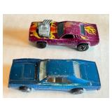 Pair of Vintage Hot Wheels Redlines: Custom Dodge Charger & Rodger Dodger