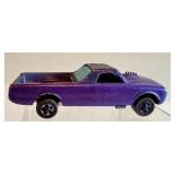 Vintage 1967 Hot Wheels Redline Custom Fleetside in Purple