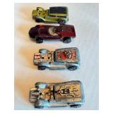 Lot of 4 Vintage Hot Wheels Redline Cars Turbo Fire The Demon Prowler
