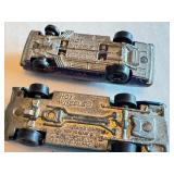 Pair of Vintage Redline Hot Wheels: Custom Barracuda Purple & Custom Continental Mark 3 Blue