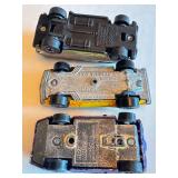 Set of 3 Vintage Hot Wheels Redline Diecast Cars: Super Van, Heavy Chevy, McLaren