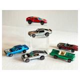 Lot of 6 Vintage Redline Hot Wheels Cars Assorted Models including Vintage Redline Hot Wheels Boss Hoss