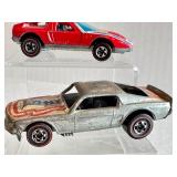 Lot of 6 Vintage Redline Hot Wheels Cars Assorted Models including Vintage Redline Hot Wheels Boss Hoss