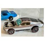 Lot of 6 Vintage Redline Hot Wheels Cars Assorted Models including Vintage Redline Hot Wheels Boss Hoss