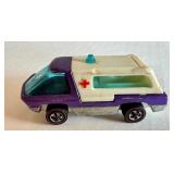 Vintage Hot Wheels Redlines Heavyweights Ambulance Diecast Car