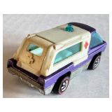 Vintage Hot Wheels Redlines Heavyweights Ambulance Diecast Car
